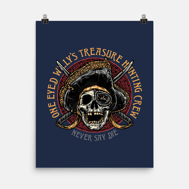 Treasure Hunting Crew-None-Matte-Poster-glitchygorilla