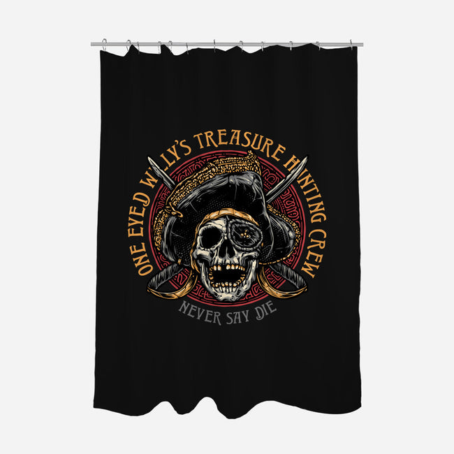Treasure Hunting Crew-None-Polyester-Shower Curtain-glitchygorilla