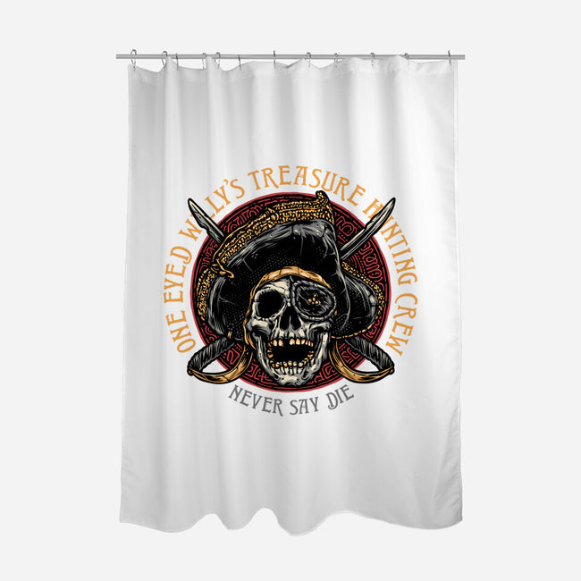 Treasure Hunting Crew-None-Polyester-Shower Curtain-glitchygorilla