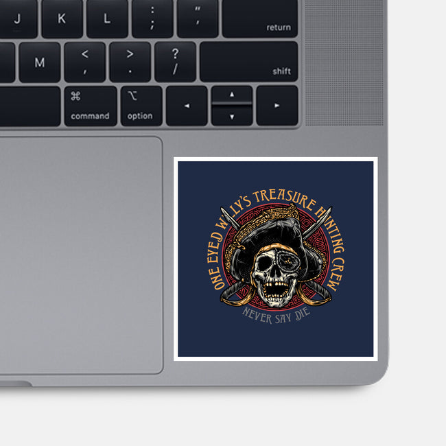 Treasure Hunting Crew-None-Glossy-Sticker-glitchygorilla