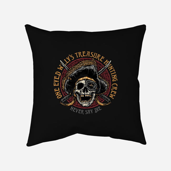 Treasure Hunting Crew-None-Removable Cover w Insert-Throw Pillow-glitchygorilla