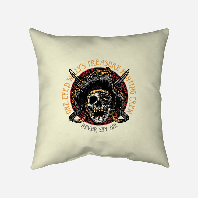 Treasure Hunting Crew-None-Removable Cover w Insert-Throw Pillow-glitchygorilla