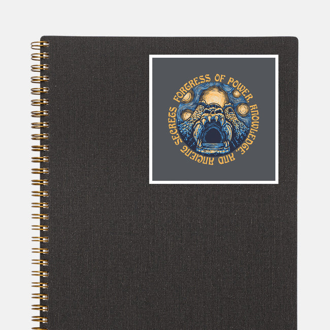 Fortress Of Power-None-Glossy-Sticker-glitchygorilla