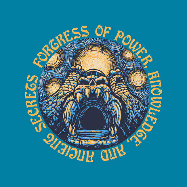 Fortress Of Power-Womens-Fitted-Tee-glitchygorilla