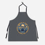 Fortress Of Power-Unisex-Kitchen-Apron-glitchygorilla