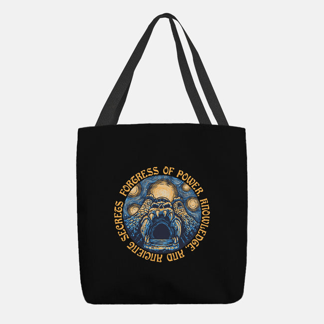 Fortress Of Power-None-Basic Tote-Bag-glitchygorilla