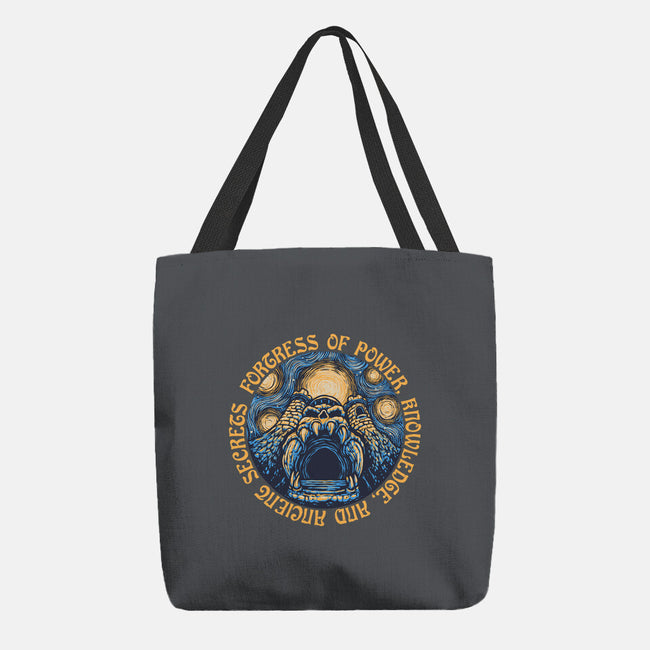 Fortress Of Power-None-Basic Tote-Bag-glitchygorilla