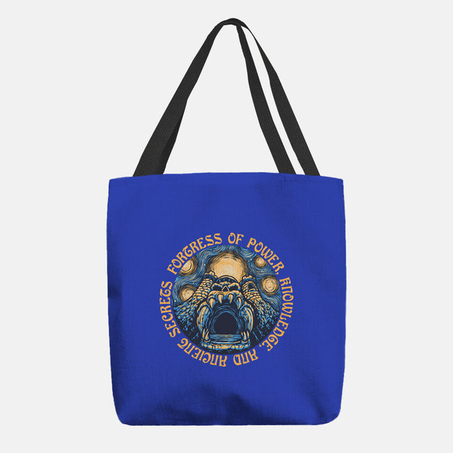 Fortress Of Power-None-Basic Tote-Bag-glitchygorilla