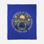 Fortress Of Power-None-Fleece-Blanket-glitchygorilla