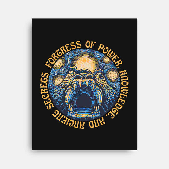 Fortress Of Power-None-Stretched-Canvas-glitchygorilla