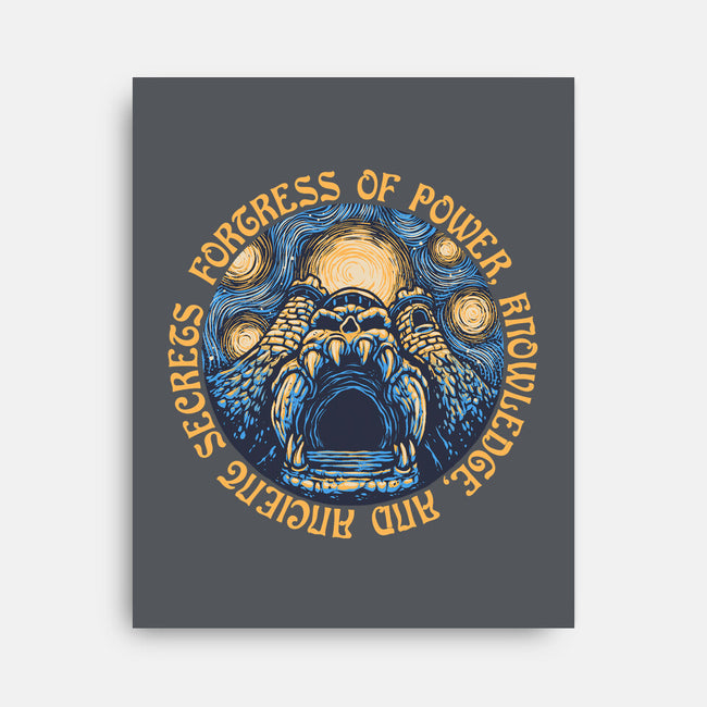 Fortress Of Power-None-Stretched-Canvas-glitchygorilla