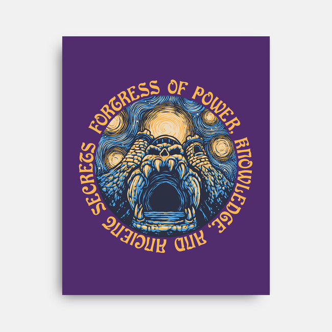 Fortress Of Power-None-Stretched-Canvas-glitchygorilla