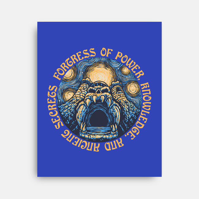Fortress Of Power-None-Stretched-Canvas-glitchygorilla