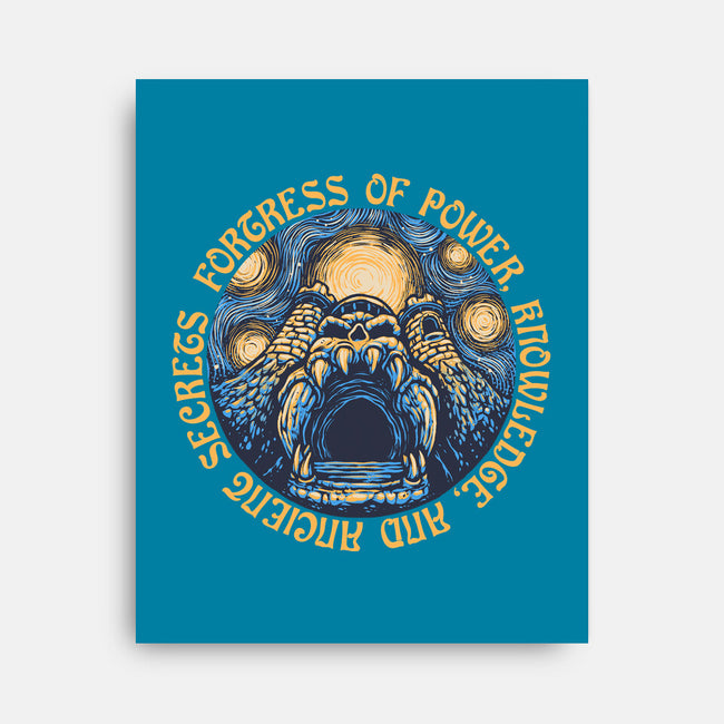Fortress Of Power-None-Stretched-Canvas-glitchygorilla