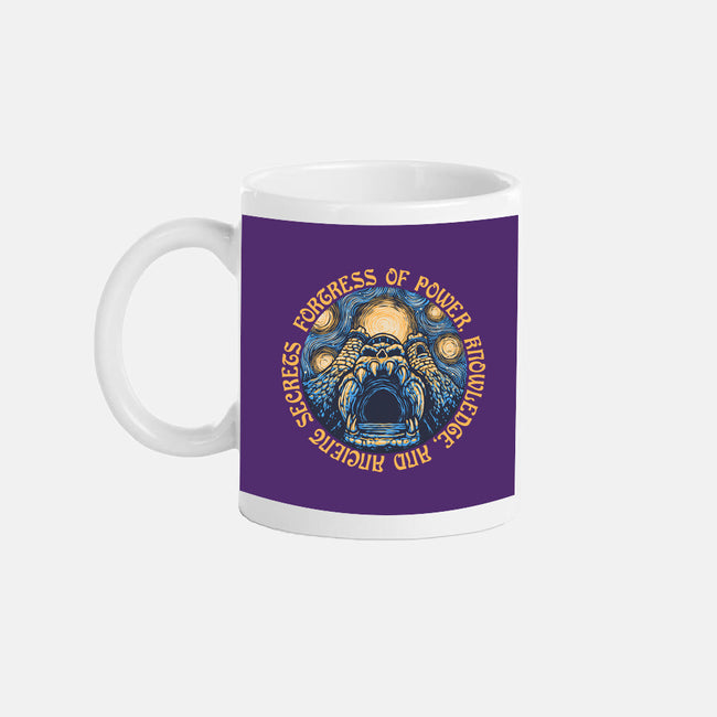 Fortress Of Power-None-Mug-Drinkware-glitchygorilla
