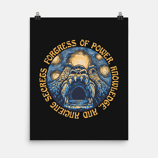 Fortress Of Power-None-Matte-Poster-glitchygorilla