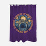 Fortress Of Power-None-Polyester-Shower Curtain-glitchygorilla
