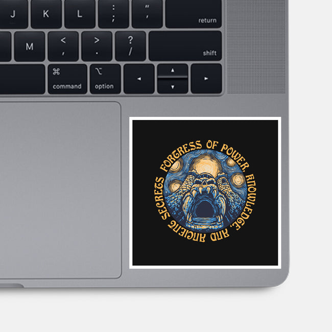 Fortress Of Power-None-Glossy-Sticker-glitchygorilla