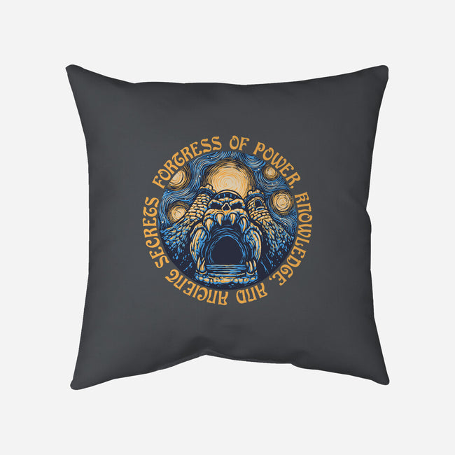 Fortress Of Power-None-Removable Cover w Insert-Throw Pillow-glitchygorilla
