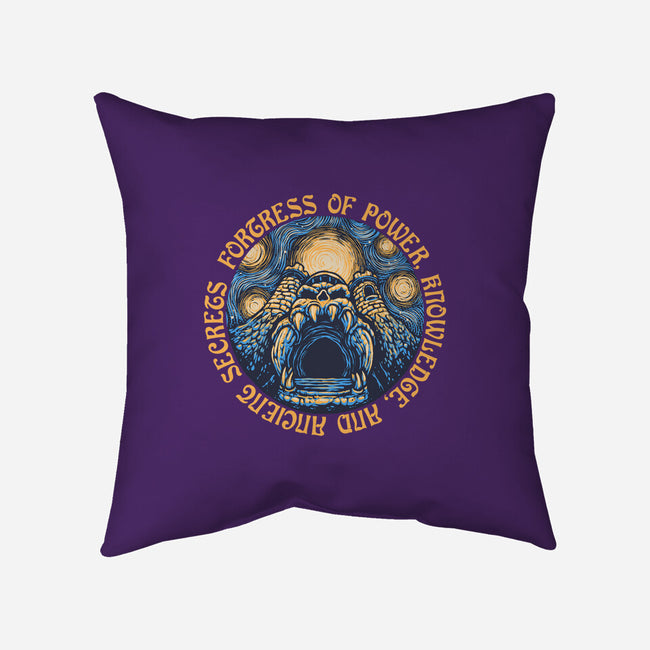 Fortress Of Power-None-Removable Cover w Insert-Throw Pillow-glitchygorilla