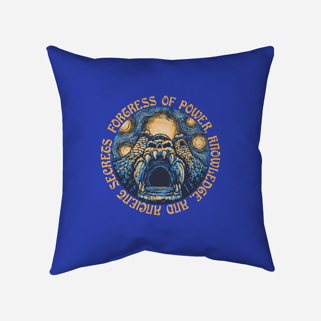 Fortress Of Power-None-Removable Cover w Insert-Throw Pillow-glitchygorilla