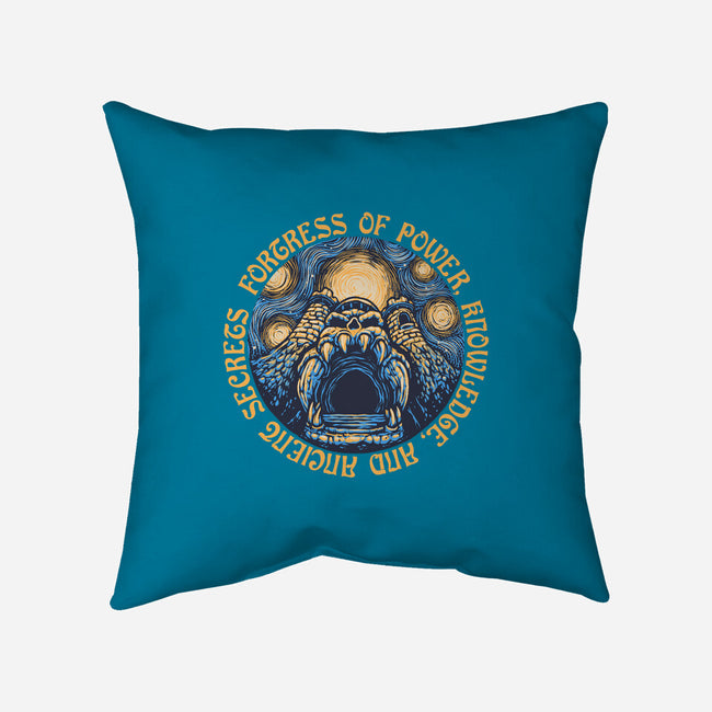 Fortress Of Power-None-Removable Cover w Insert-Throw Pillow-glitchygorilla