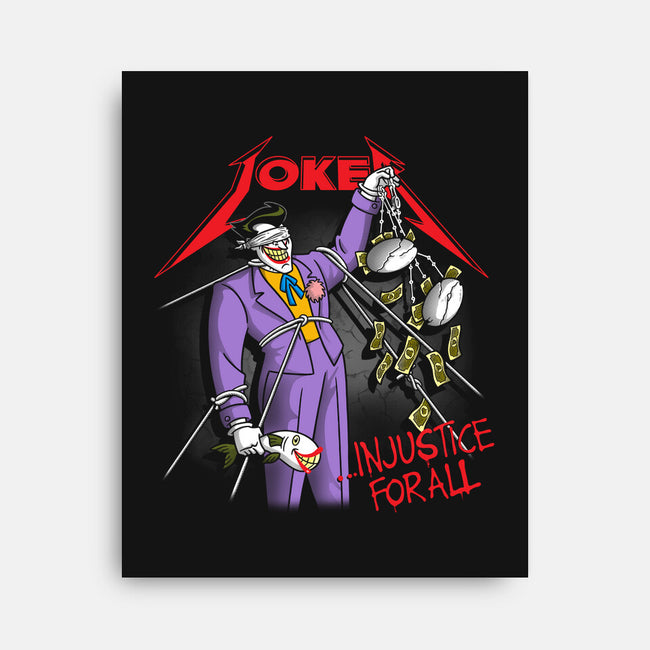 Joketallica-None-Stretched-Canvas-Barbadifuoco