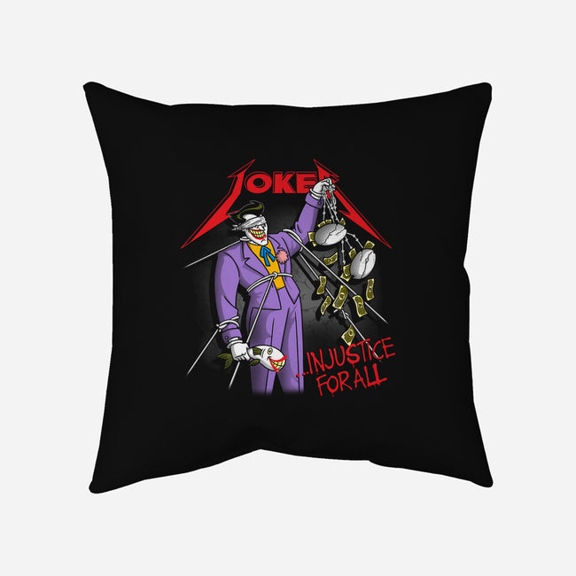 Joketallica-None-Removable Cover w Insert-Throw Pillow-Barbadifuoco