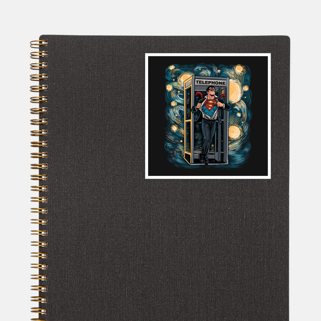 Starry Clark-None-Glossy-Sticker-zascanauta