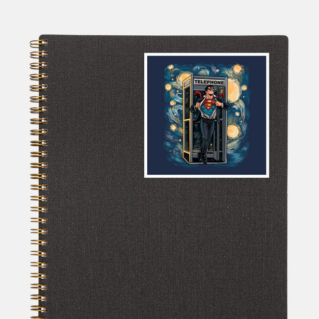 Starry Clark-None-Glossy-Sticker-zascanauta