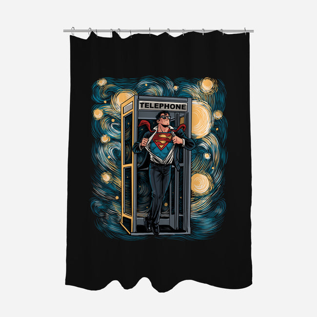 Starry Clark-None-Polyester-Shower Curtain-zascanauta