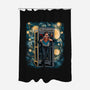 Starry Clark-None-Polyester-Shower Curtain-zascanauta