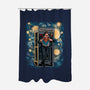 Starry Clark-None-Polyester-Shower Curtain-zascanauta