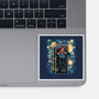 Starry Clark-None-Glossy-Sticker-zascanauta