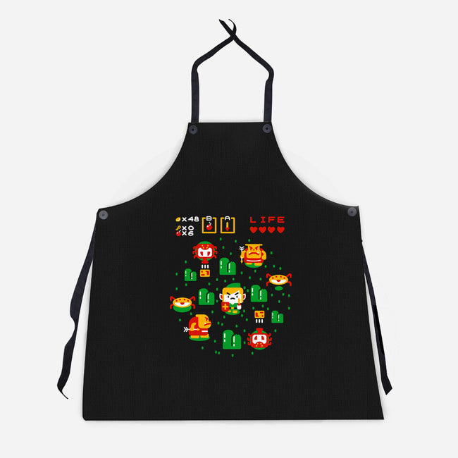 The Big Hero-Unisex-Kitchen-Apron-demonigote