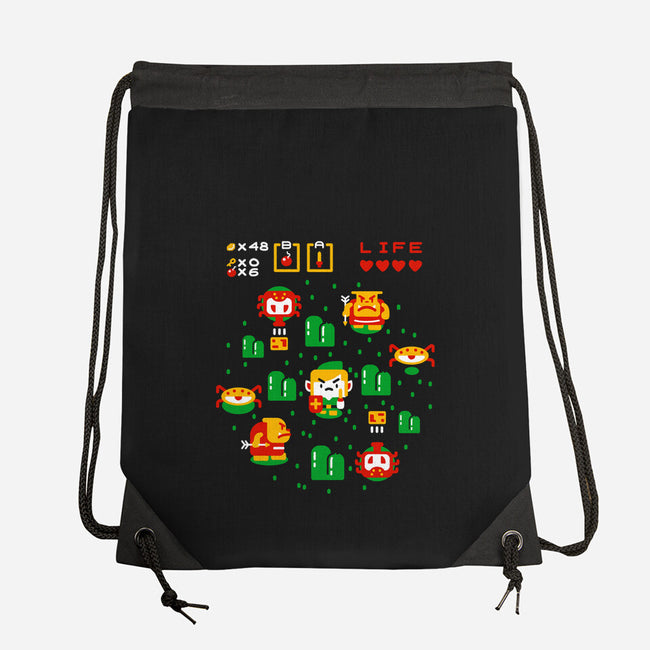 The Big Hero-None-Drawstring-Bag-demonigote