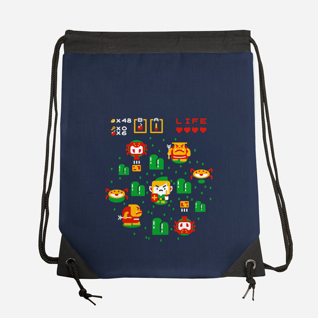 The Big Hero-None-Drawstring-Bag-demonigote