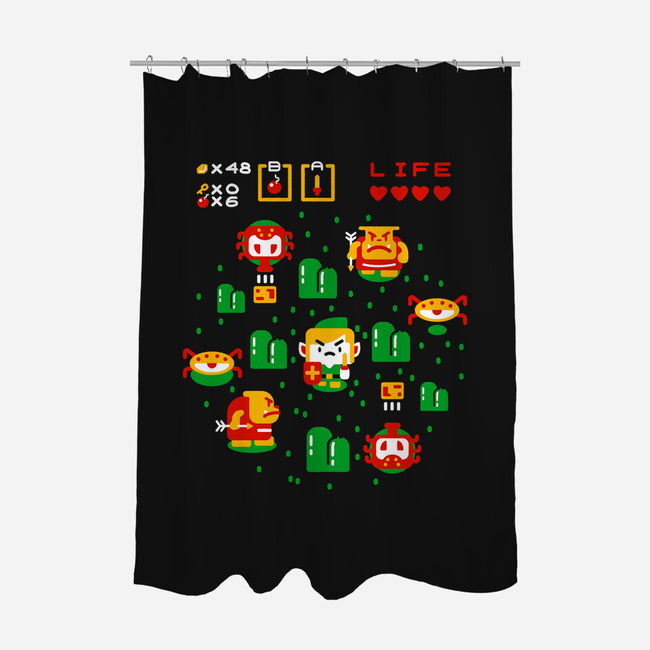 The Big Hero-None-Polyester-Shower Curtain-demonigote