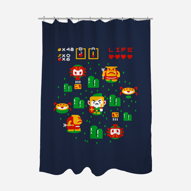 The Big Hero-None-Polyester-Shower Curtain-demonigote