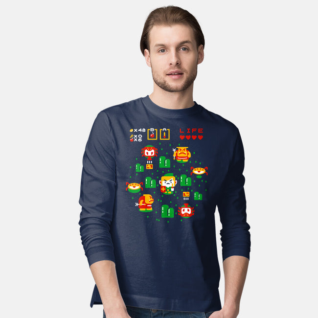 The Big Hero-Mens-Long Sleeved-Tee-demonigote