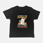 Trying To Stay Positive-Baby-Basic-Tee-NemiMakeit