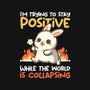 Trying To Stay Positive-Unisex-Pullover-Sweatshirt-NemiMakeit