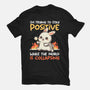 Trying To Stay Positive-Mens-Basic-Tee-NemiMakeit