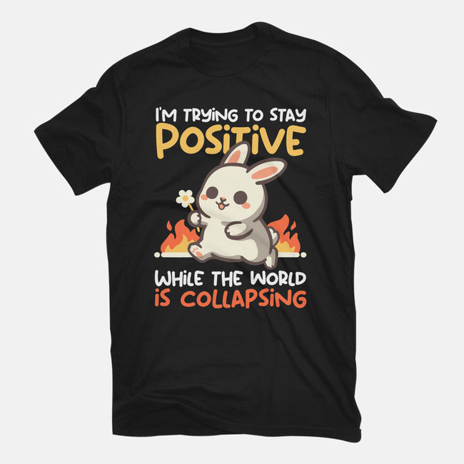 Trying To Stay Positive-Womens-Basic-Tee-NemiMakeit