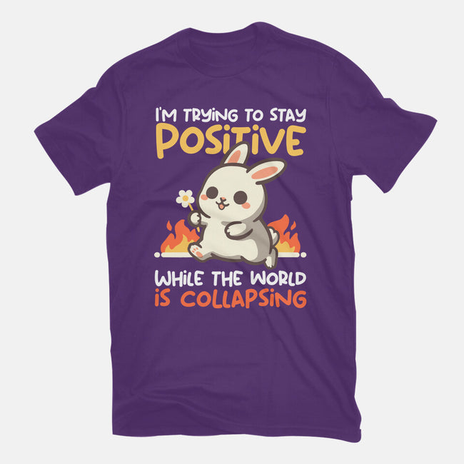 Trying To Stay Positive-Womens-Basic-Tee-NemiMakeit