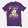 Trying To Stay Positive-Mens-Basic-Tee-NemiMakeit