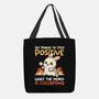 Trying To Stay Positive-None-Basic Tote-Bag-NemiMakeit