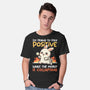 Trying To Stay Positive-Mens-Basic-Tee-NemiMakeit