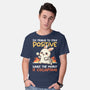 Trying To Stay Positive-Mens-Basic-Tee-NemiMakeit