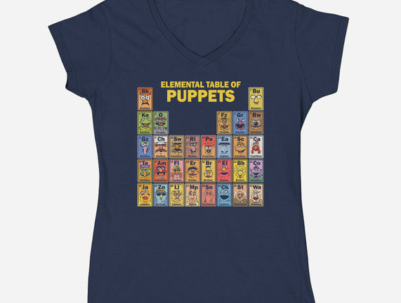 Elemental Table Of Puppets